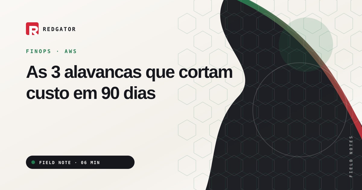 AWS FinOps: the 3 levers that cut 30% of cost in 90 days